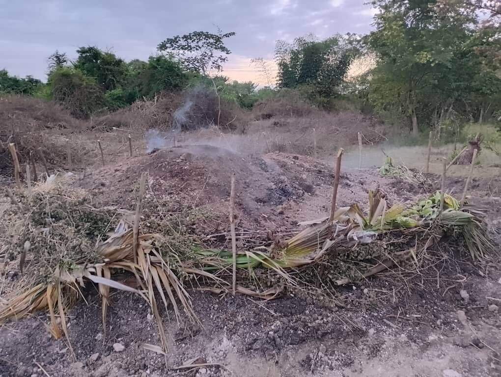 Charbon en fabrication